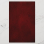 Burgundy Blush odern Geometric Wedding Menu (Achterkant)