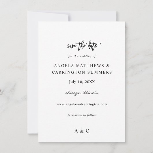 Burgundy & Blush Pink 4 Floral Save the Date Photo (Achterkant)