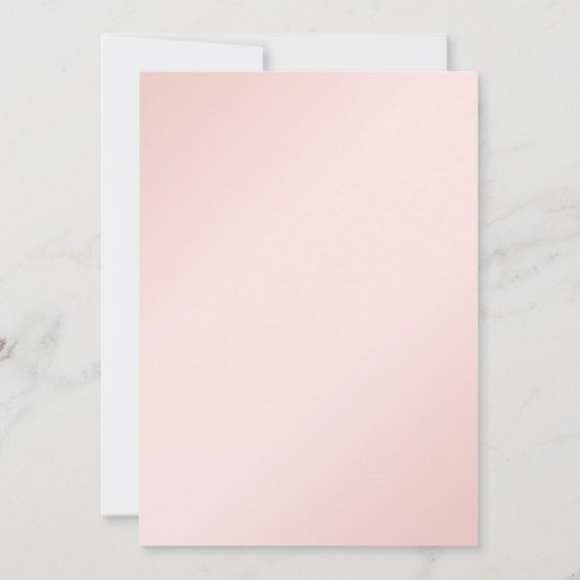 Burgundy Blush Pink Gold Floral Vrijgezellenfeest Kaart (Achterkant)