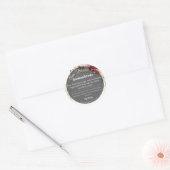 Burgundy Blush Product Label (Envelop)