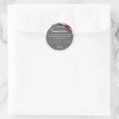 Burgundy Blush Product Label (Tas)
