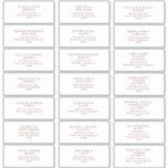 Burgundy Boho Wedding Guest Adresetiketten Sticker<br><div class="desc">Deze Burgundy Boho bruiloft adresetiketten zijn geweldig voor een eenvoudige en bohemische bruiloft.</div>
