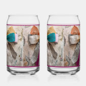 Burgundy Boog Frisdrankglas Blikvorm Glas (Links)