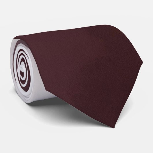 Burgundy Bordeaux Ombre Waterverf Canvas Wedding Stropdas (Opgerold)