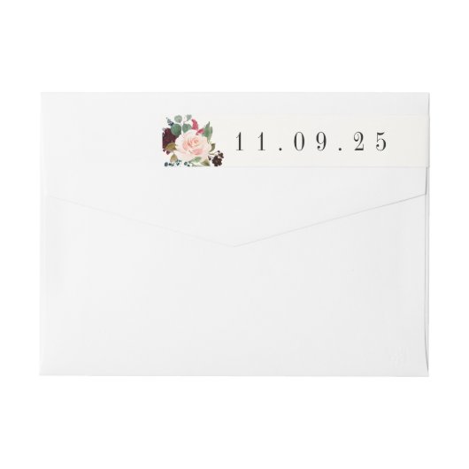 Burgundy Bouquet | (Achterkant)