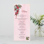 Burgundy Bouquets Flowers Menu (Staand voorkant)