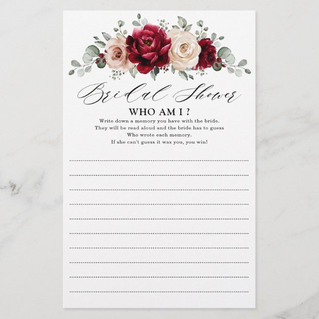 Burgundy Champagne Ivory Mauve die ik word (Voorkant)