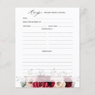 Burgundy Champagne Ivory Vrijgezellenfeest Recipe