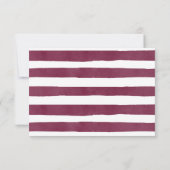 Burgundy Cheers to Love Bedankt (Achterkant)