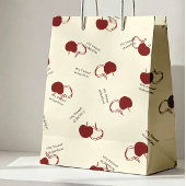 Burgundy Cherries & Sweet Script – Valentine Medium Cadeauzakje