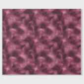 Burgundy Cherry Glitter Glitz Cadeaupapier (Vlak)