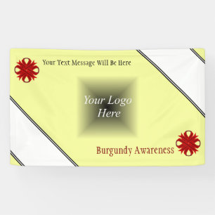 Burgundy Clover Ribbon door Kenneth Yoncich Spandoek
