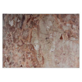 Burgundy Crimson Stoney Pebble Marble finish Snijplank (Voorkant)