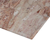 Burgundy Crimson Stoney Pebble Marble finish Snijplank (Hoek)