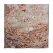 Burgundy Crimson Stoney Pebble Marble finish Tegeltje (Voorkant)