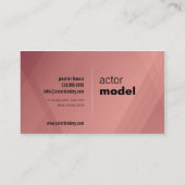 Burgundy Crossing Mini Comp Card Visitekaartje (Achterkant)