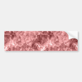 Burgundy Crumpled Texture Bumpersticker
