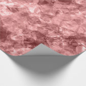Burgundy Crumpled Texture Cadeaupapier (Hoek)