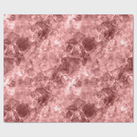 Burgundy Crumpled Texture Cadeaupapier (Vlak)