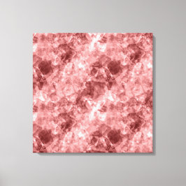 Burgundy Crumpled Texture Canvas Afdruk