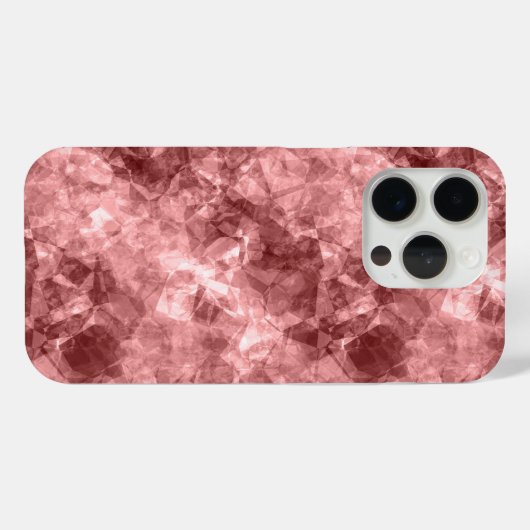 Burgundy Crumpled Texture Case-Mate iPhone Case (Achterkant (horizontaal))