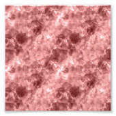 Burgundy Crumpled Texture Foto Afdruk (Voorkant)