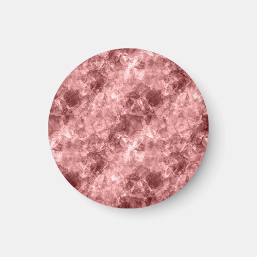 Burgundy Crumpled Texture Magneet (Voorkant)