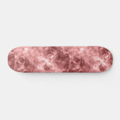 Burgundy Crumpled Texture Persoonlijk Skateboard (Horizontaal)