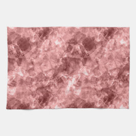 Burgundy Crumpled Texture Theedoek