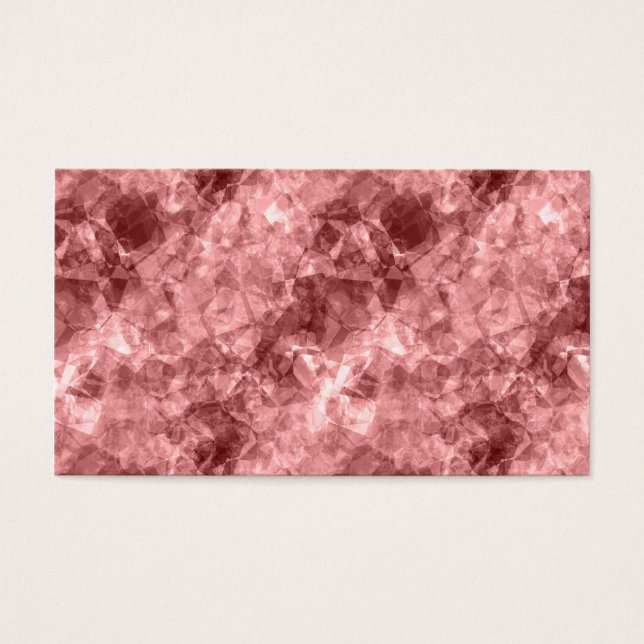 Burgundy Crumpled Texture Visitekaartjes (Voorkant)