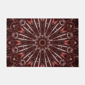 Burgundy Decorative Doormat Deurmat (Voorkant)