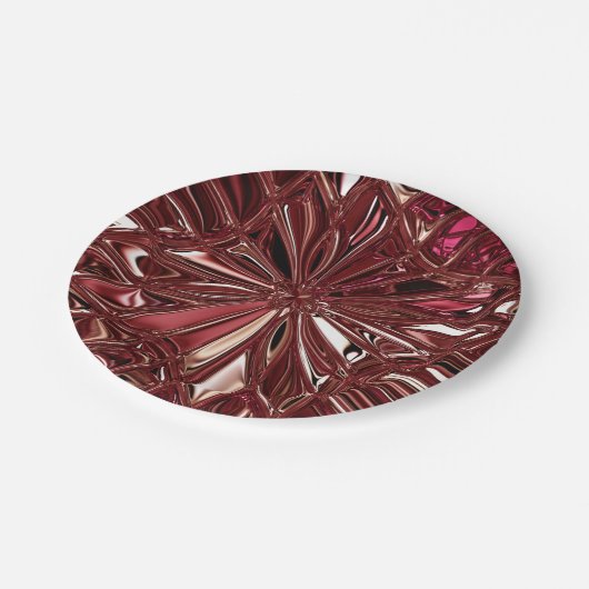 Burgundy Decorative Paper Bord (Gekanteld)