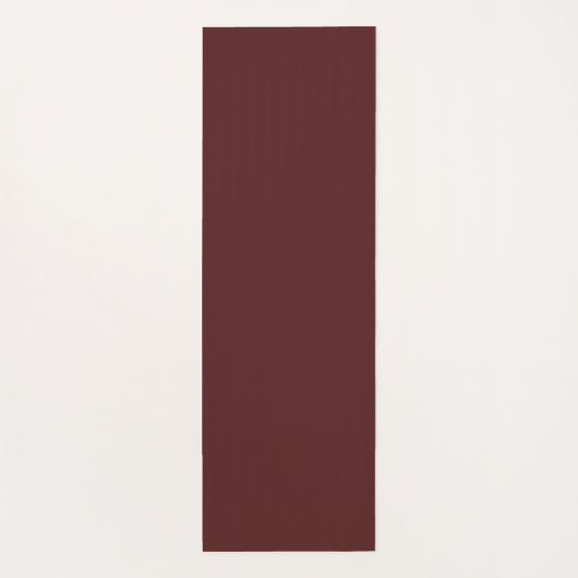 Burgundy Diep Rood Aangepaste Merknaam Yogamat (Achterkant)