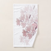 Burgundy Dream laat Waterverf over Bad Handdoek (Handdoek)