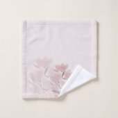 Burgundy Dream laat Waterverf over Bad Handdoek (Wasdoekje)