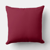 Burgundy en Blush Camp Bruid Aangepaste Bacheloret Kussen (Achterkant)