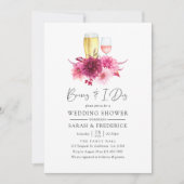 Burgundy en Blush Herfst Brews voor de I's Kaart (Voorkant)