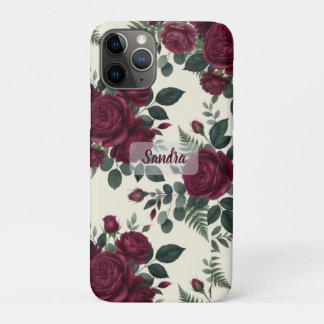 Burgundy en bosgroen Case-Mate iPhone case