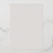 Burgundy en Dusty Pink Waterverf Wedding Folie Uitnodiging (Achterkant)