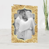 Burgundy en Gold Glitter Date Palm Muslim Weduwen (Achterkant)