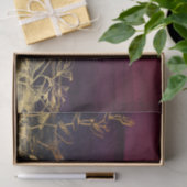 Burgundy en Goud Tissuepapier (Geschenk)
