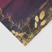 Burgundy en Goud Tissuepapier (Detail)