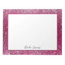 Burgundy en Silver Glitter