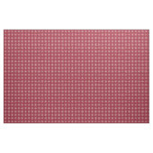 Burgundy en White Snowflake Pattern Stof (Yard (91,4 cm))