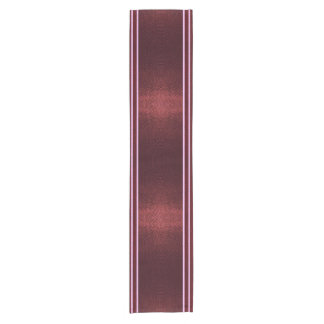 Burgundy Exotic Faux Snake Leather Linear Stripe Korte Tafelloper