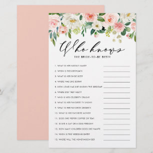 Burgundy Floral die Bride het beste spel kent