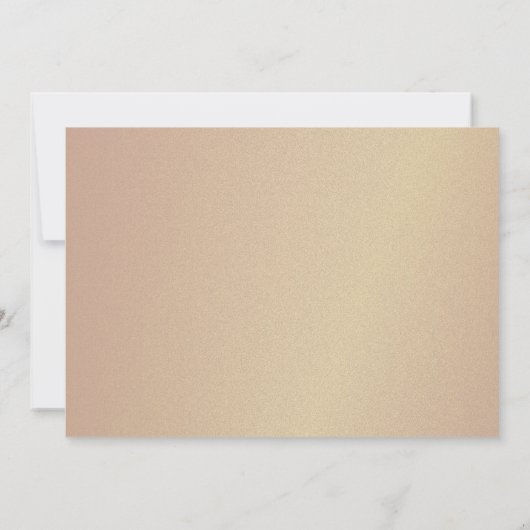 Burgundy Floral Gold Wedding Save the Date (Achterkant)