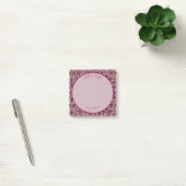 Burgundy Floral Post-it® Notes (Kantoor)