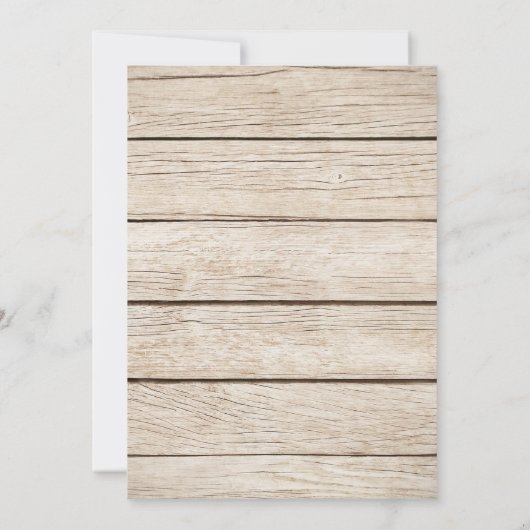 Burgundy Floral Wine Barrel Engagement Party Kaart (Achterkant)