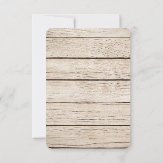 Burgundy Floral Wine Barrel Fall Weddenschap RSVP (Achterkant)